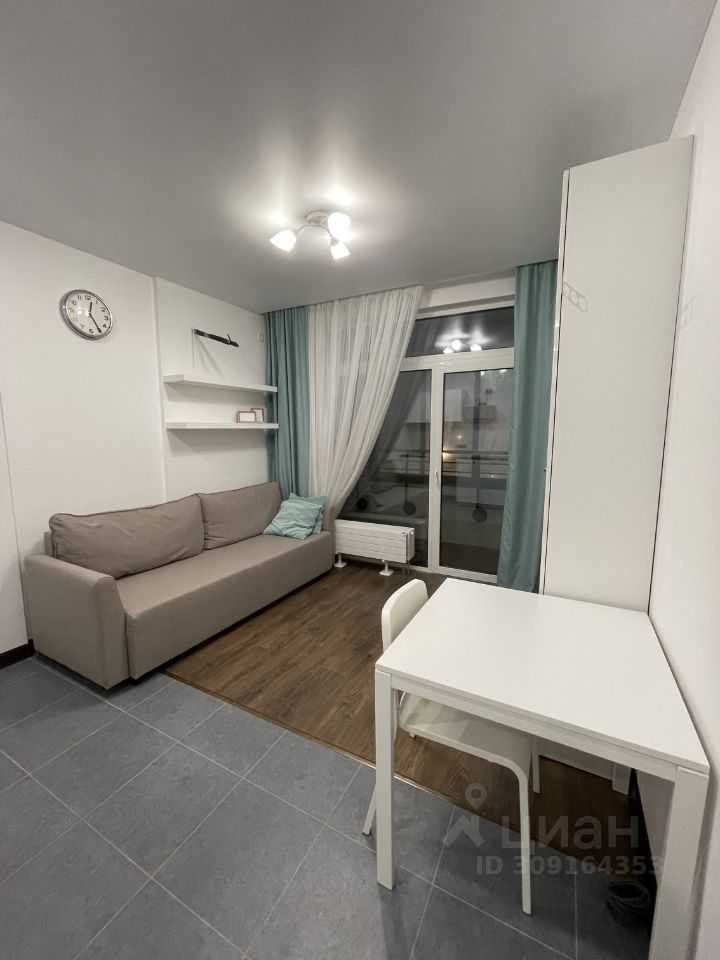 1-комнатная квартира, 23,1 м² — фотография 2