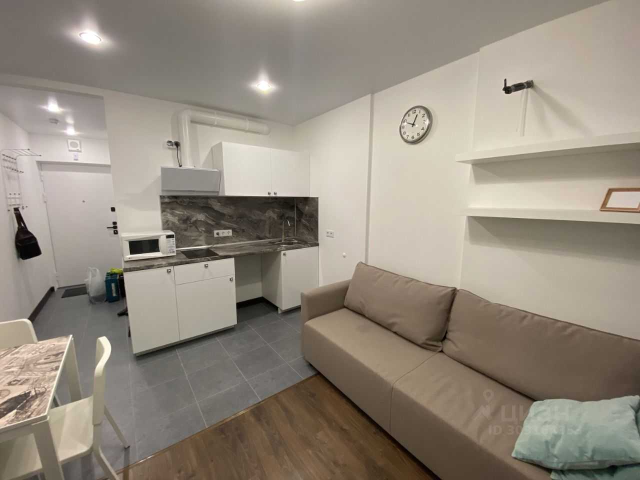 1-комнатная квартира, 23,1 м² — фотография 3