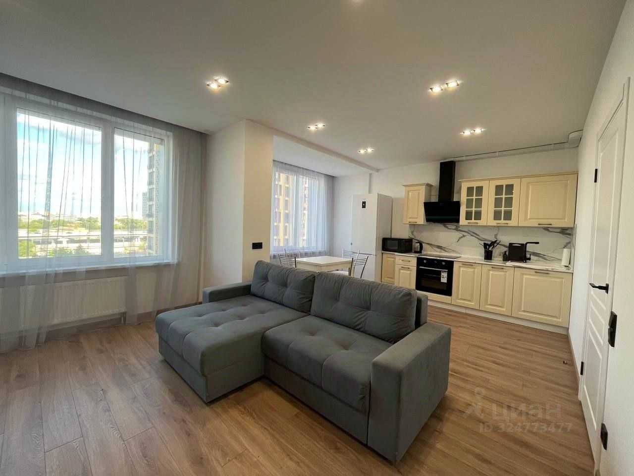 2-комнатная квартира, 53 м²