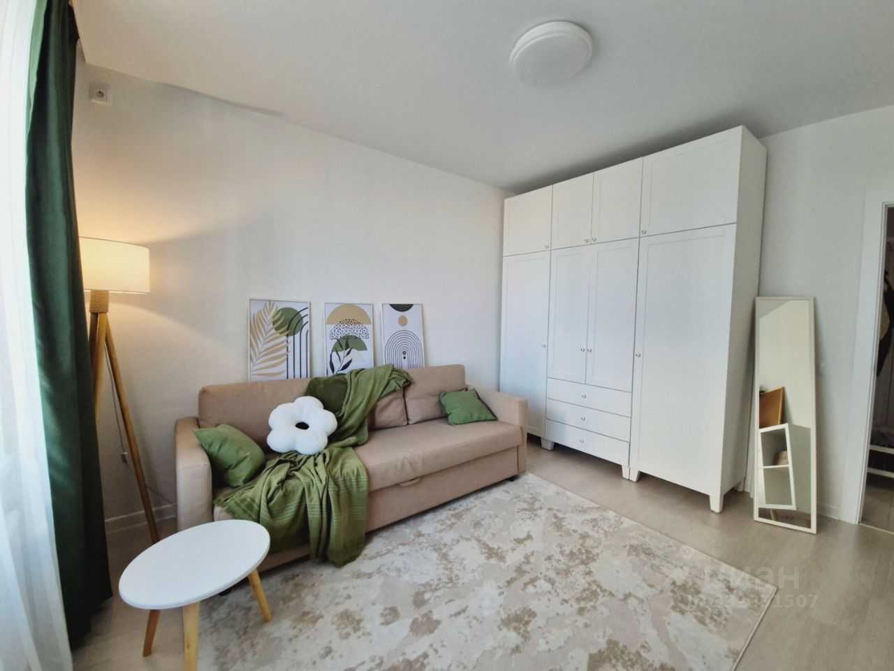 1-комнатная квартира, 35 м² — фотография 2