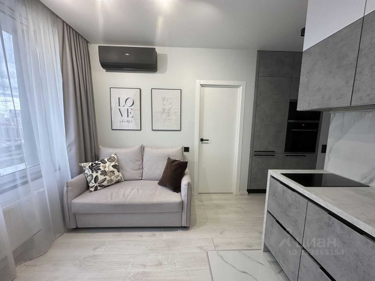 1-комнатная квартира, 36,1 м² — фотография 3