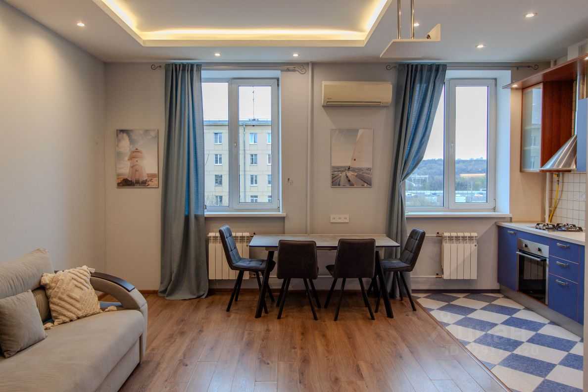 2-комнатная квартира, 54 м² — фотография 3