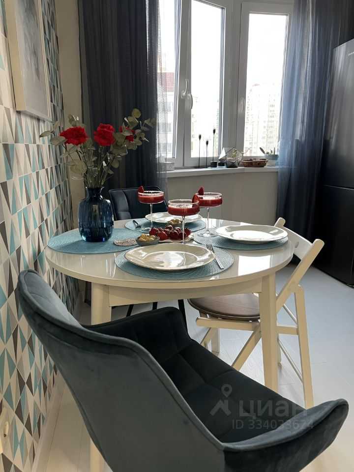 1-комнатная квартира, 39 м²