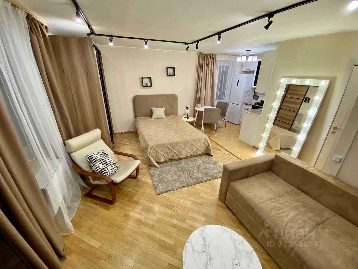 1-комнатная квартира, 33 м² — фотография 3