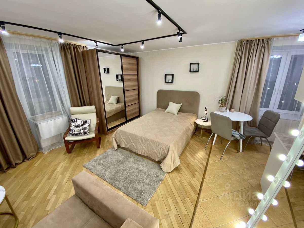1-комнатная квартира, 33 м²