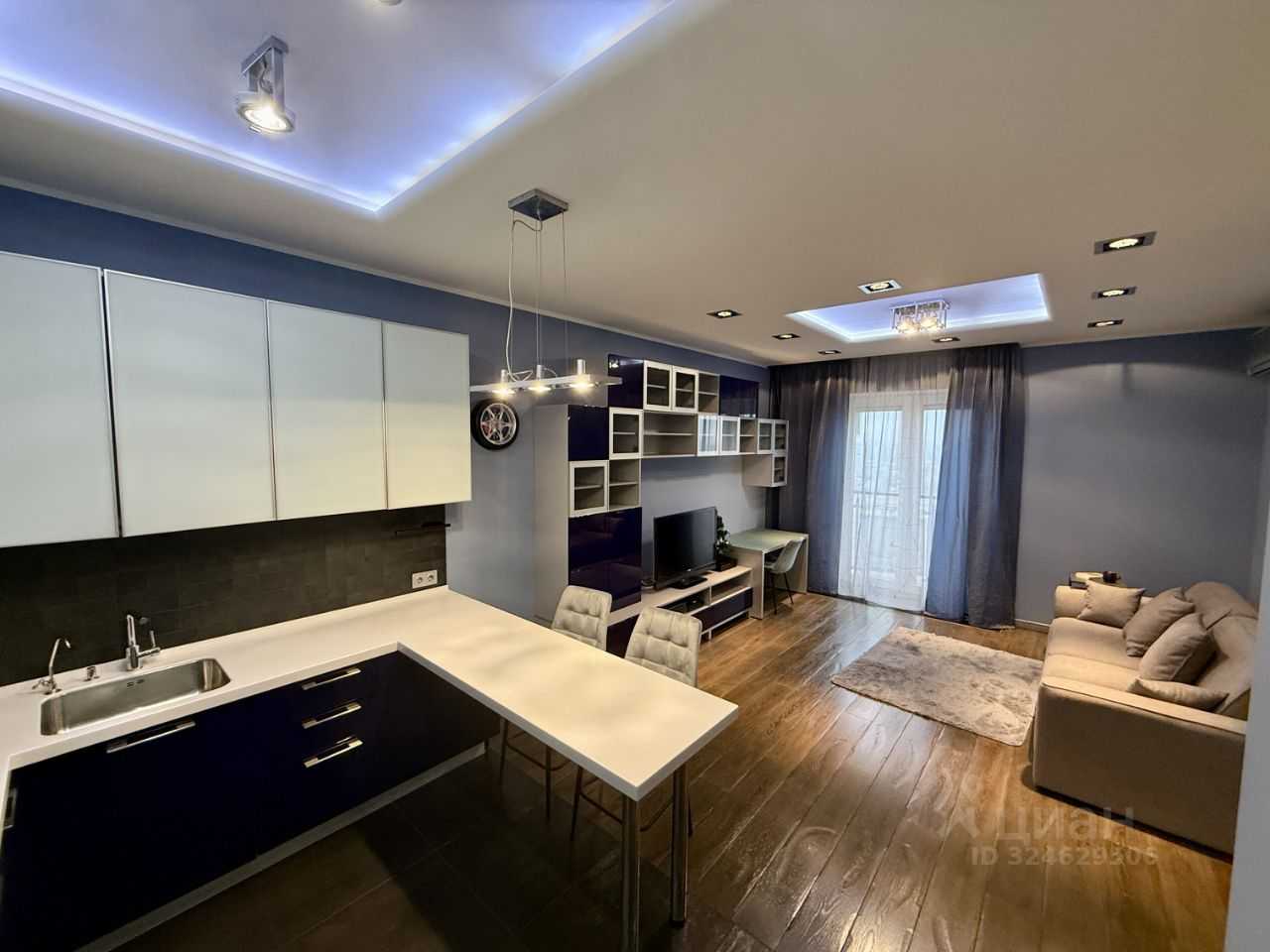 2-комнатная квартира, 52 м² — фотография 3