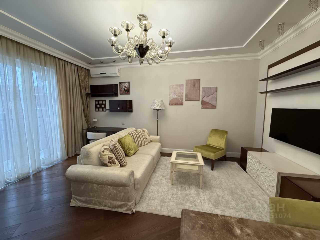 3-комнатная квартира, 80 м²