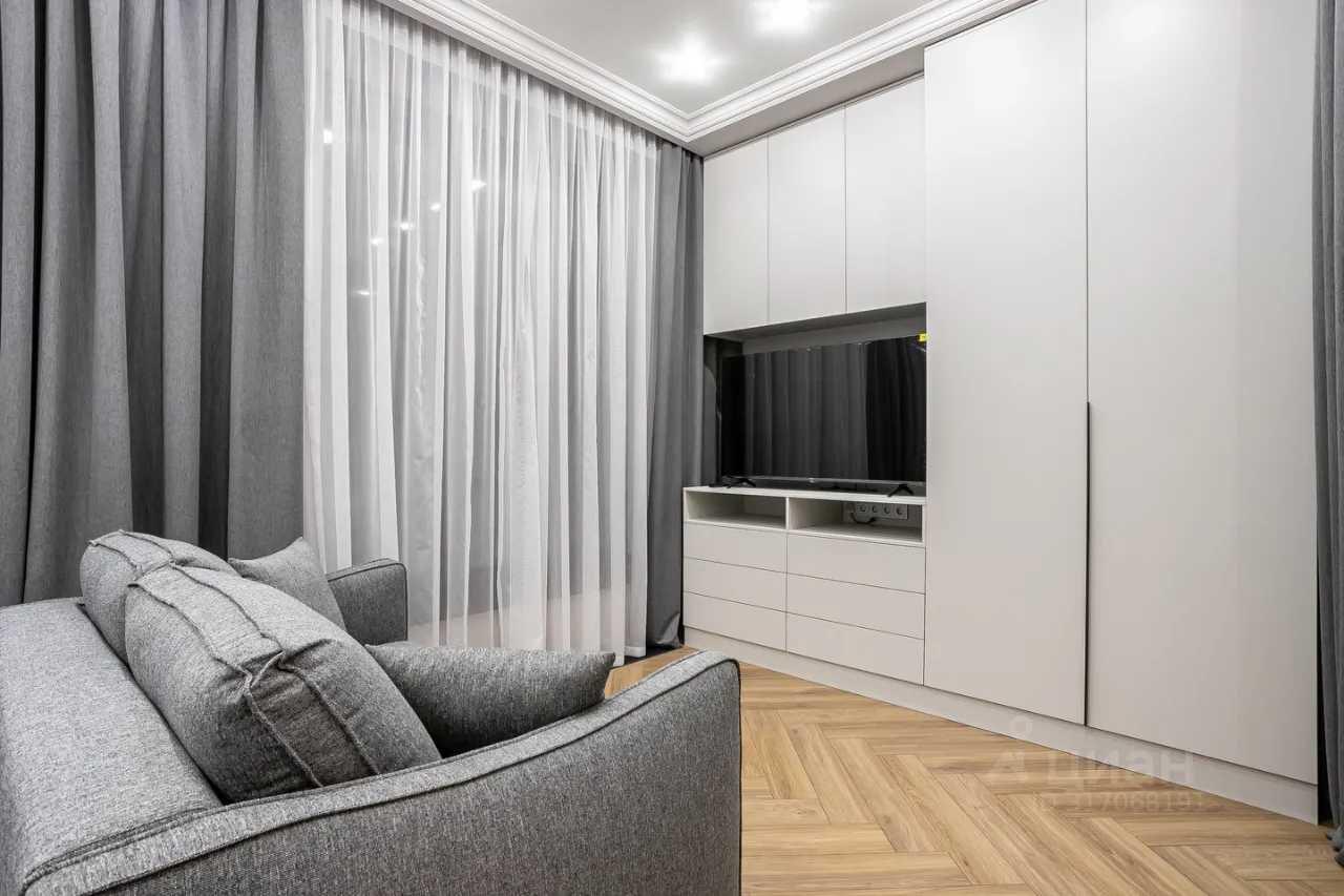 1-комнатная квартира, 32 м² — фотография 2