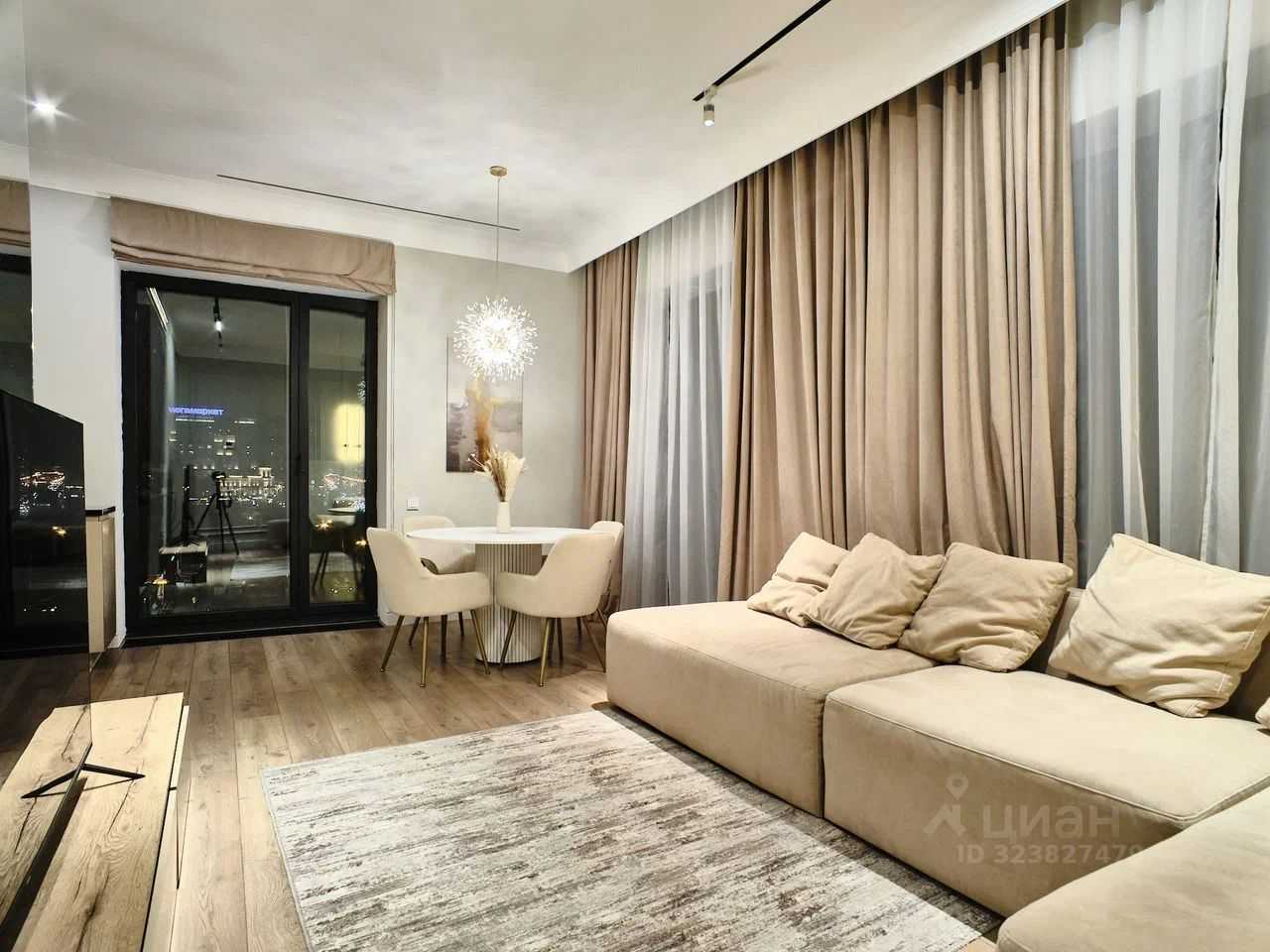 2-комнатная квартира, 58 м²