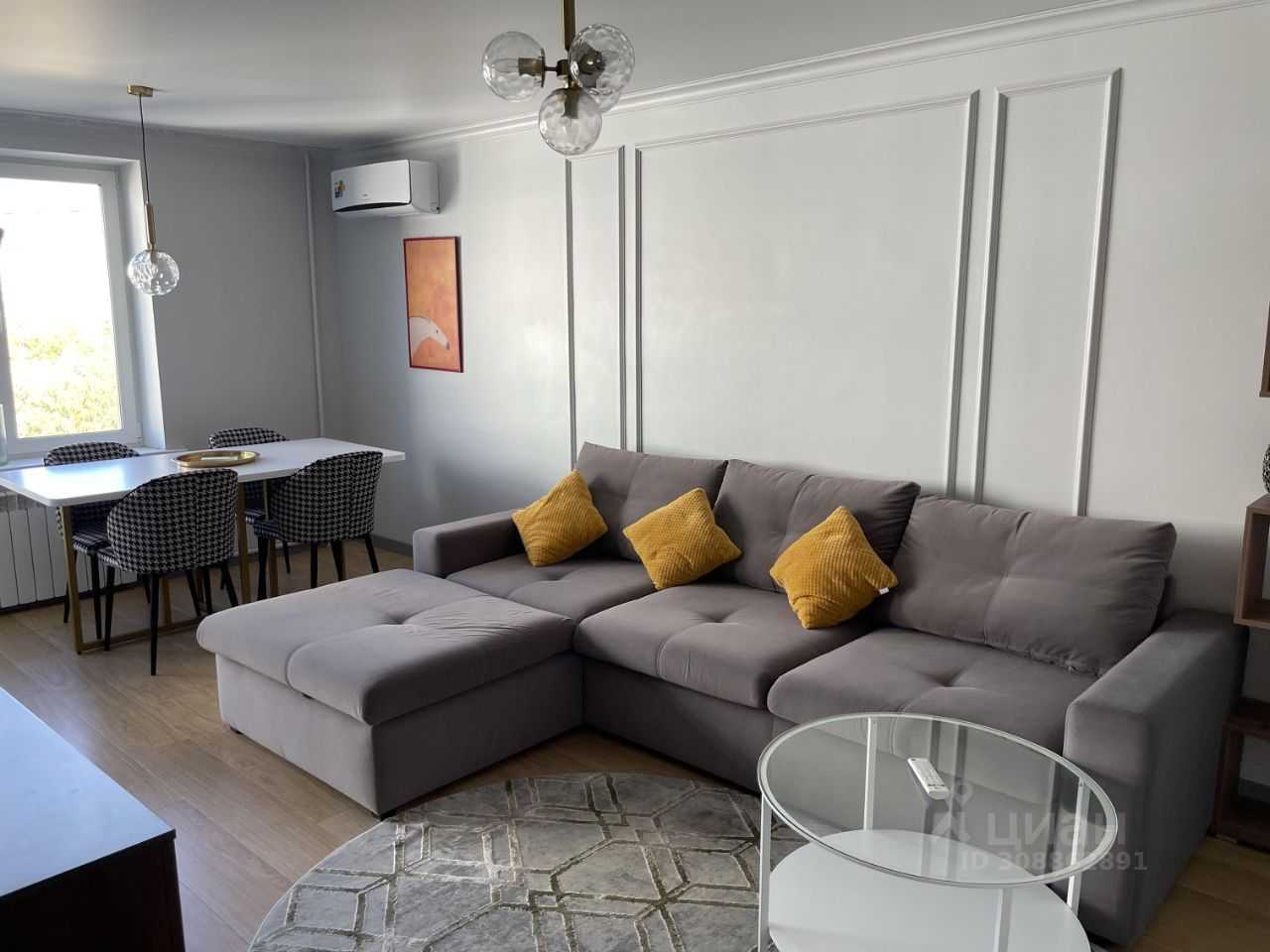 3-комнатная квартира, 60 м²