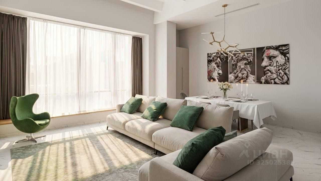 4-комнатная квартира, 208 м² — фотография 2