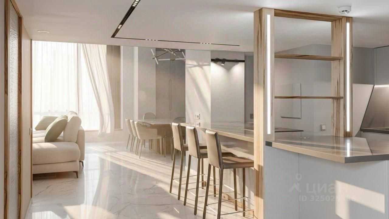 4-комнатная квартира, 208 м²