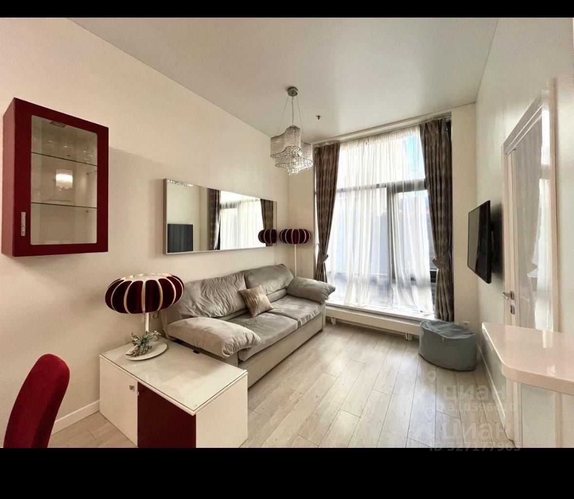 1-комнатная квартира, 41,8 м²