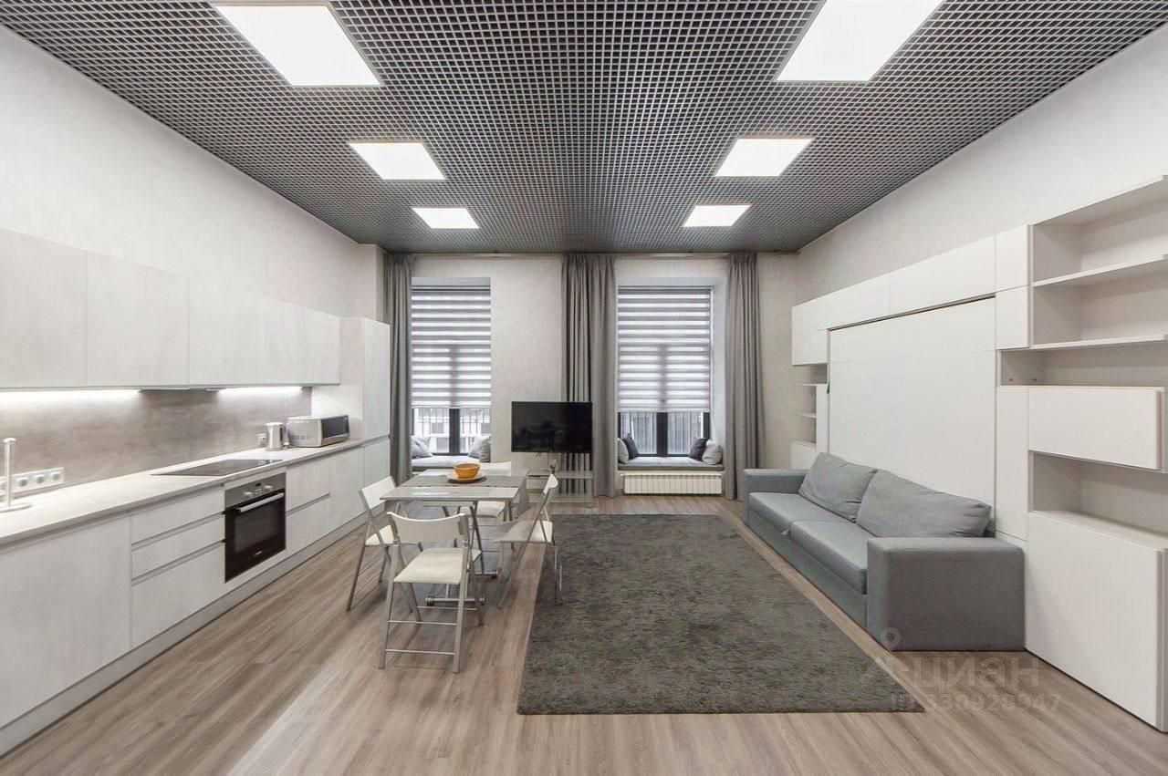 1-комнатная квартира, 52,8 м²