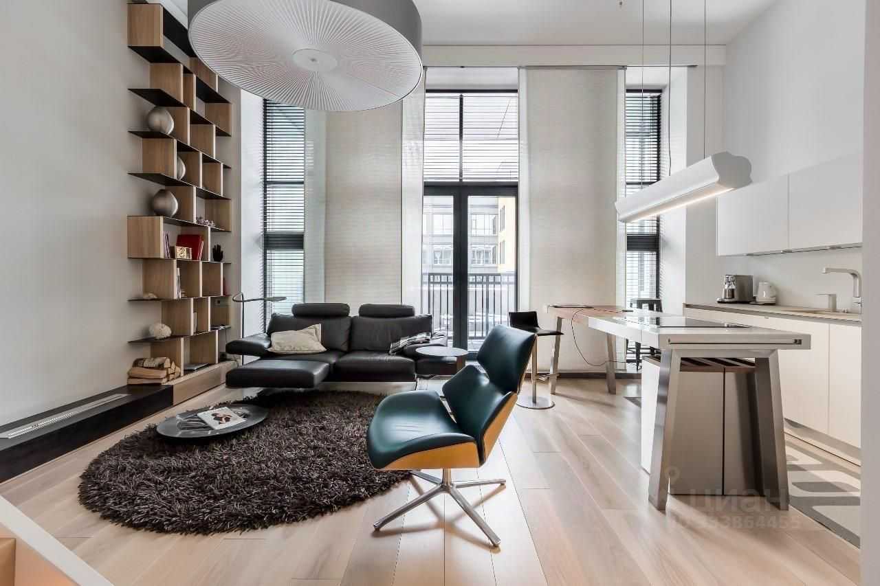 1-комнатная квартира, 69 м²