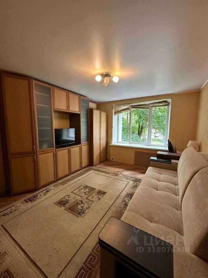 1-комнатная квартира, 37 м²