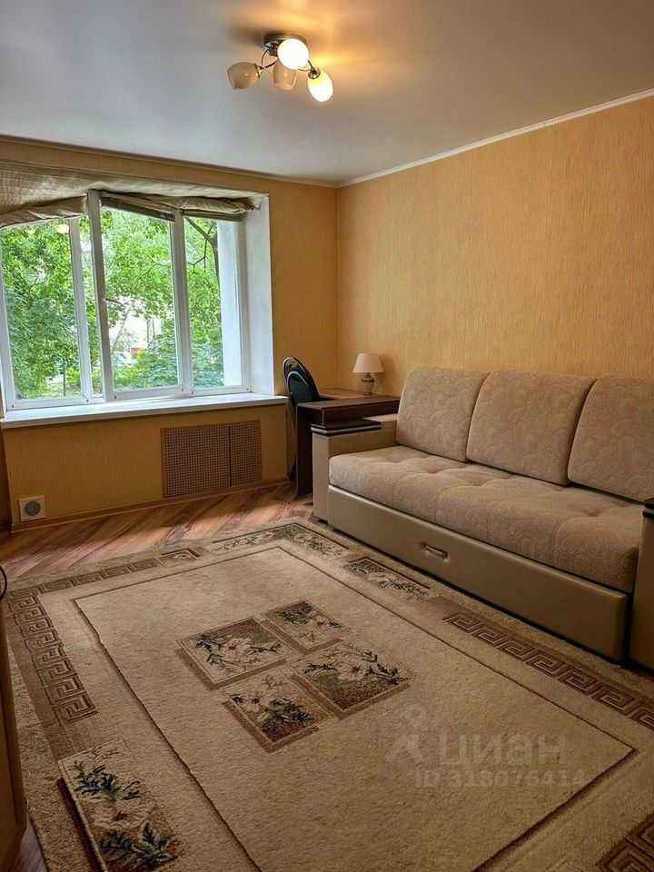 1-комнатная квартира, 37 м² — фотография 2