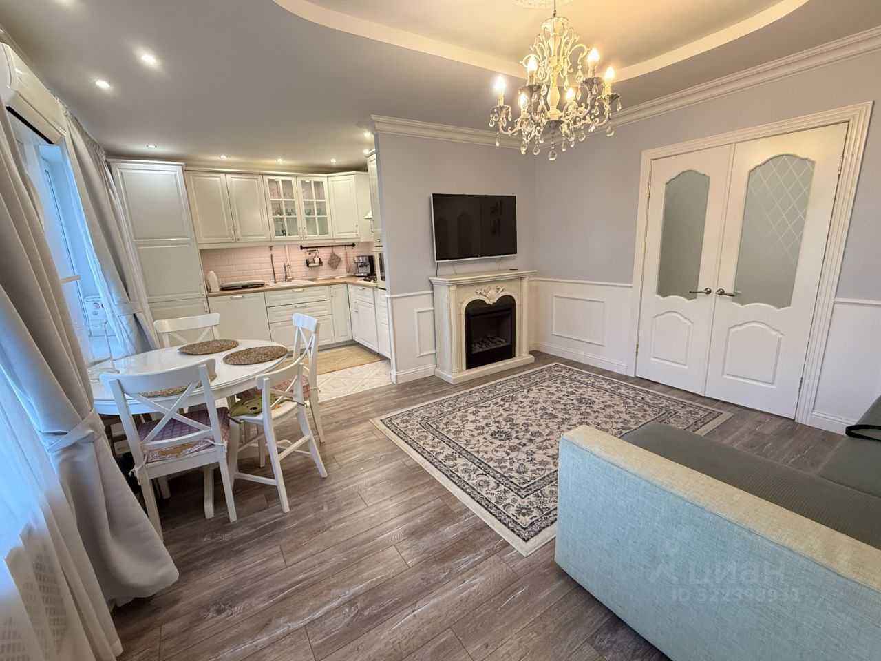 3-комнатная квартира, 63 м²