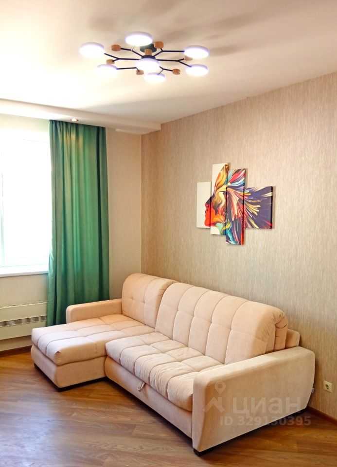 1-комнатная квартира, 45 м²