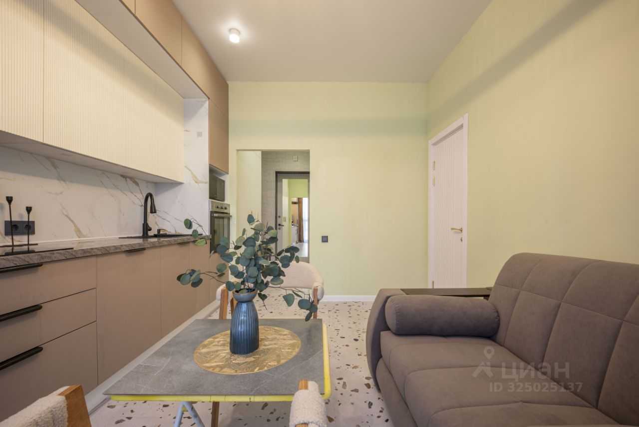 1-комнатная квартира, 36 м² — фотография 2