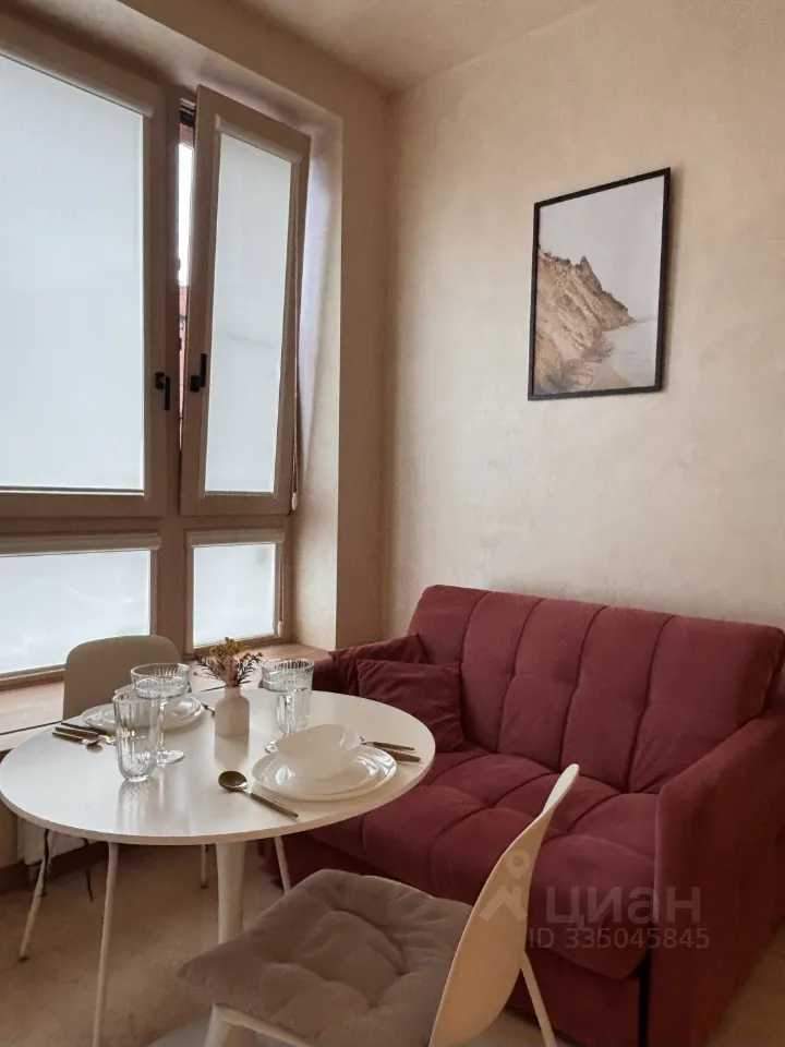 1-комнатная квартира, 28 м² — фотография 3