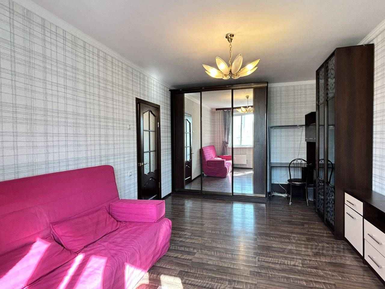 1-комнатная квартира, 37,8 м²