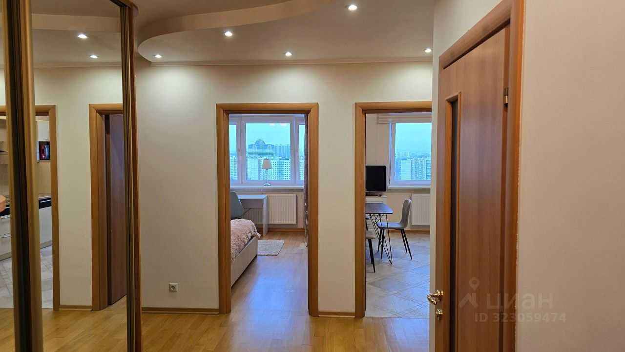 2-комнатная квартира, 58,4 м²