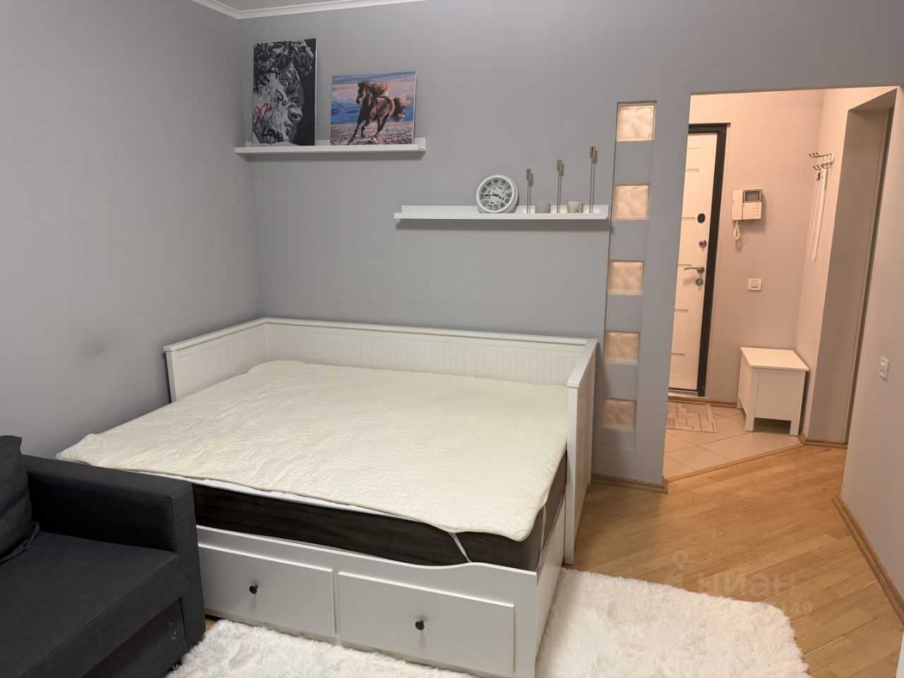 1-комнатная квартира, 43 м²