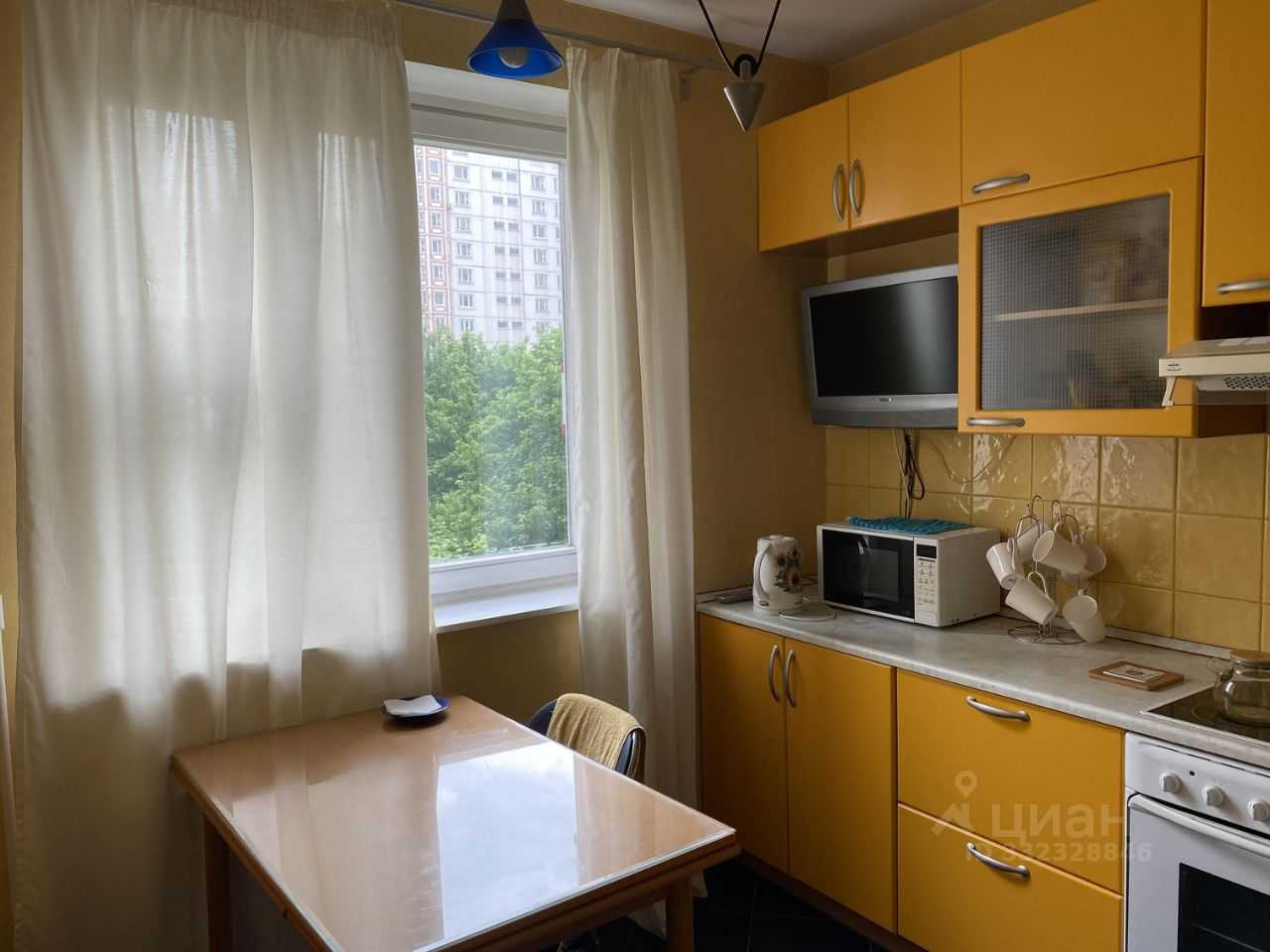 1-комнатная квартира, 35,5 м²
