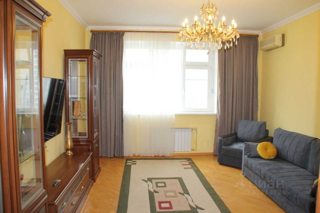 3-комнатная квартира, 107 м²