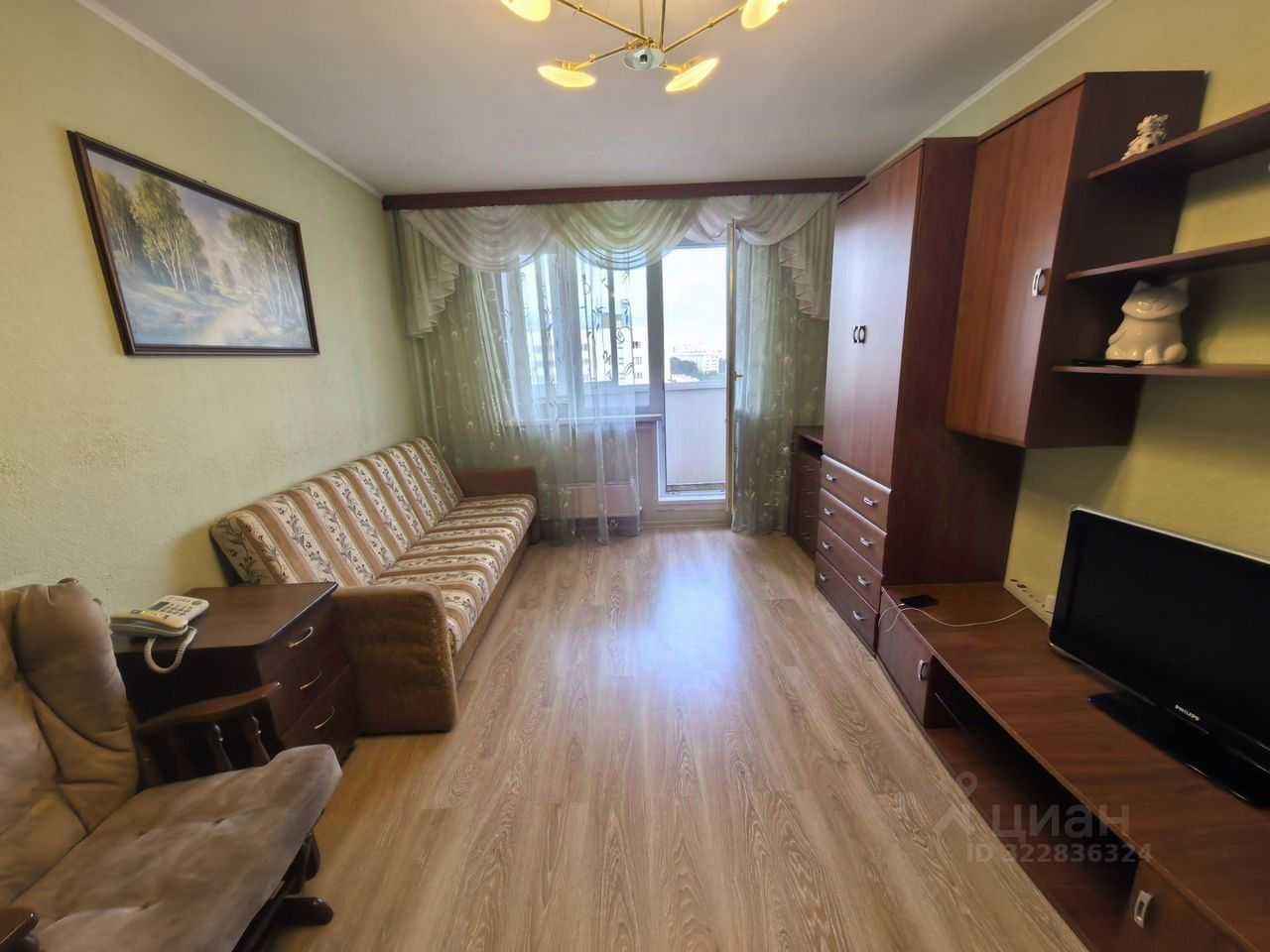 2-комнатная квартира, 51 м²