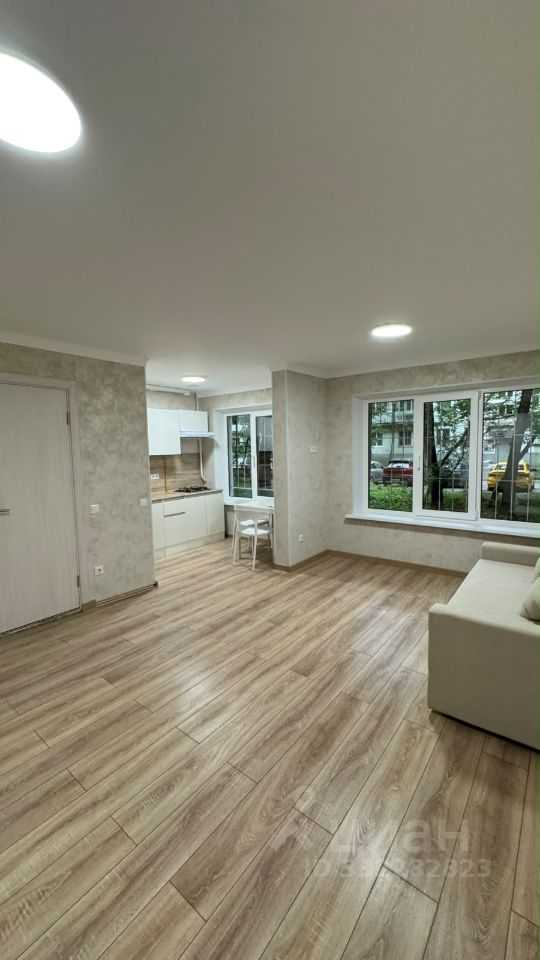 1-комнатная квартира, 27,1 м²