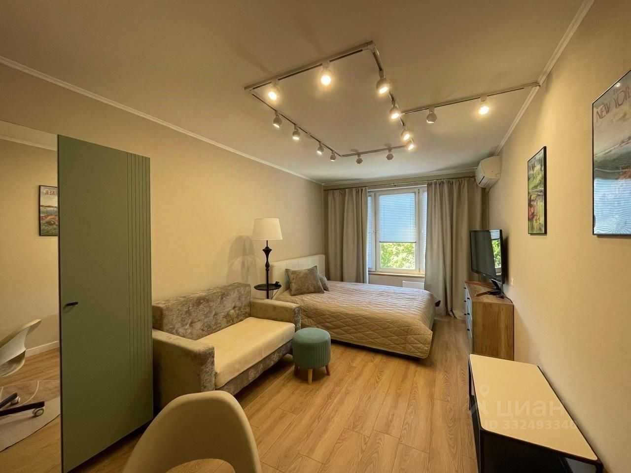 1-комнатная квартира, 34 м²