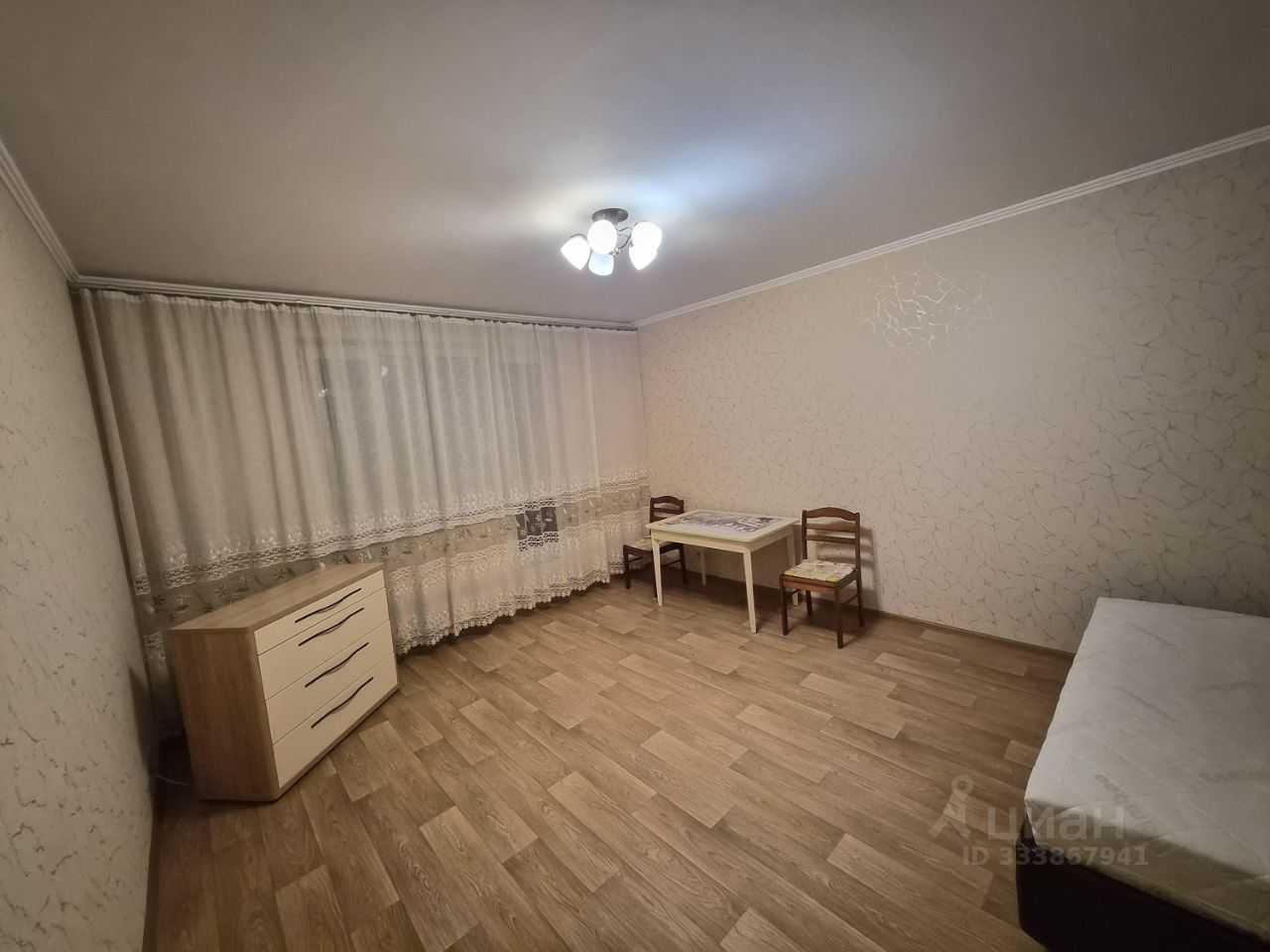 1-комнатная квартира, 39,5 м²