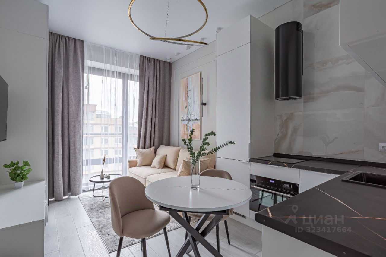 1-комнатная квартира, 23,7 м²