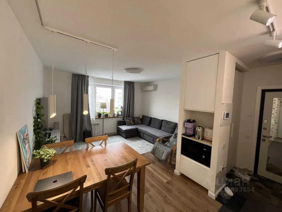 2-комнатная квартира, 51,9 м²