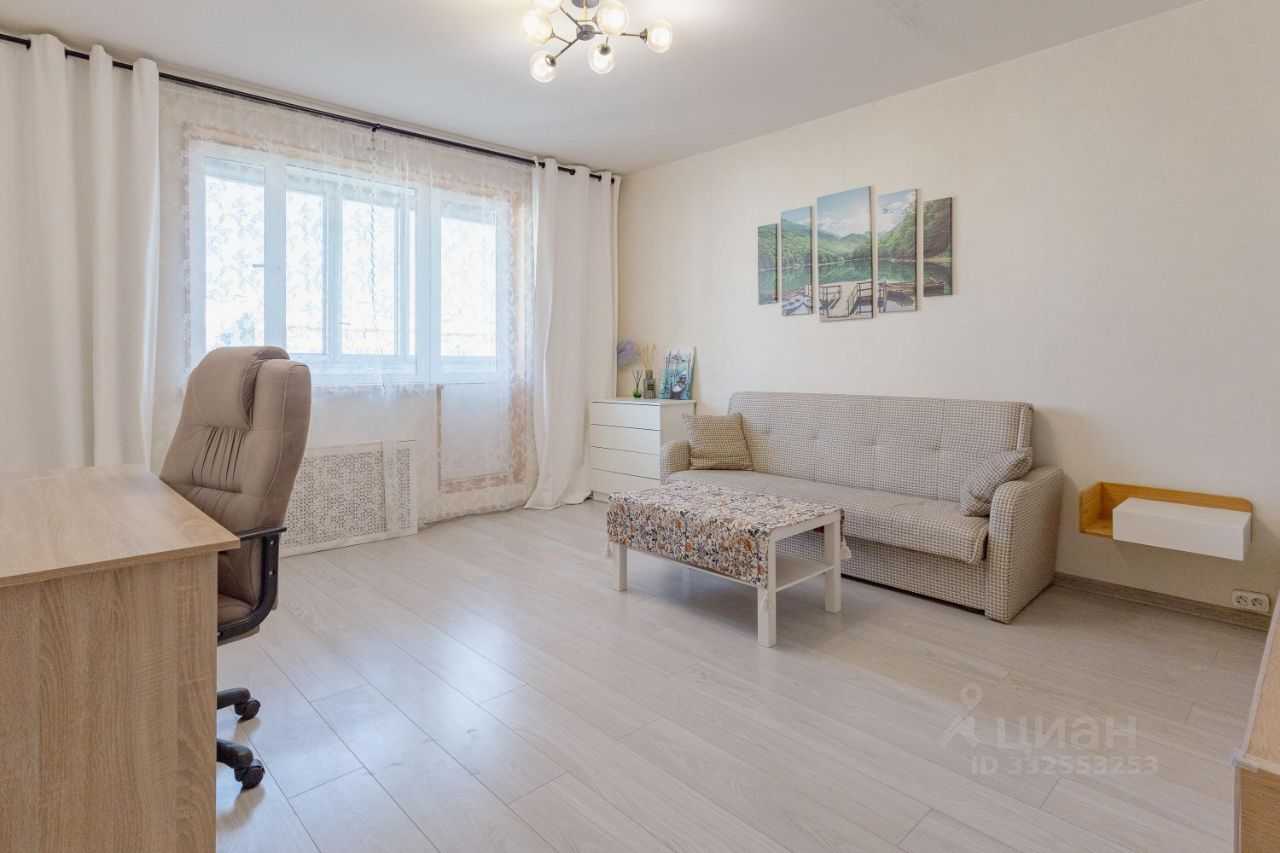 1-комнатная квартира, 40 м²