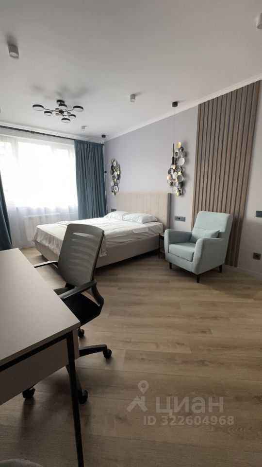1-комнатная квартира, 38,1 м²