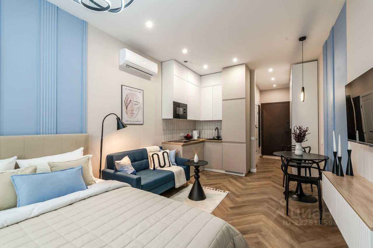 1-комнатная квартира, 27 м² — фотография 2