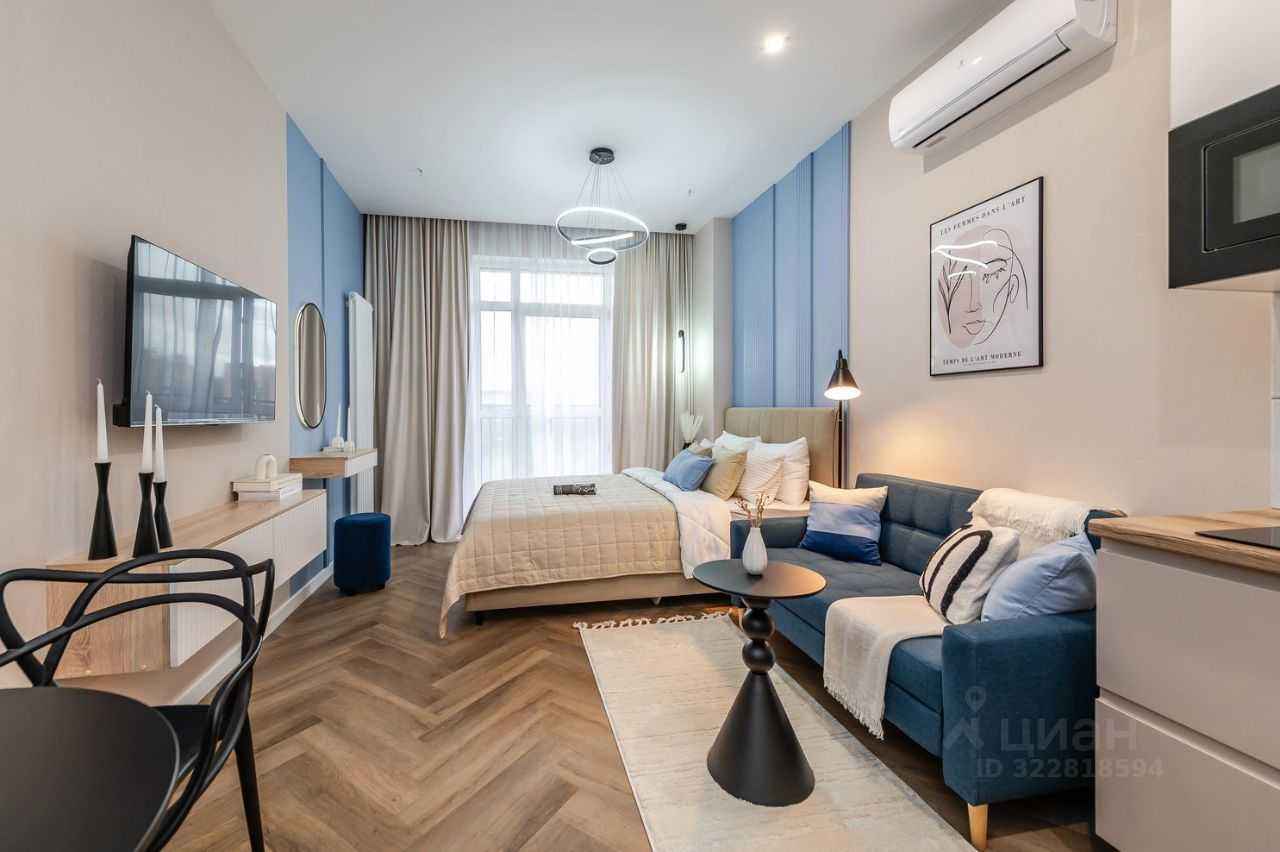 1-комнатная квартира, 27 м²
