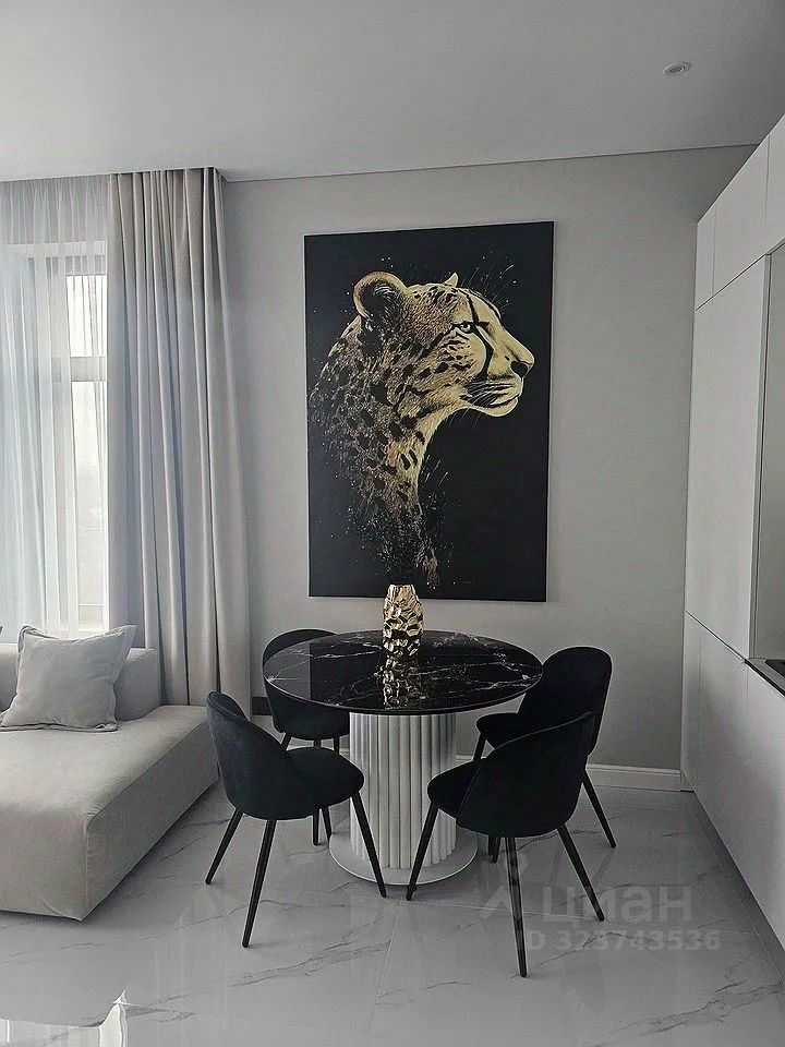 1-комнатная квартира, 37 м² — фотография 2