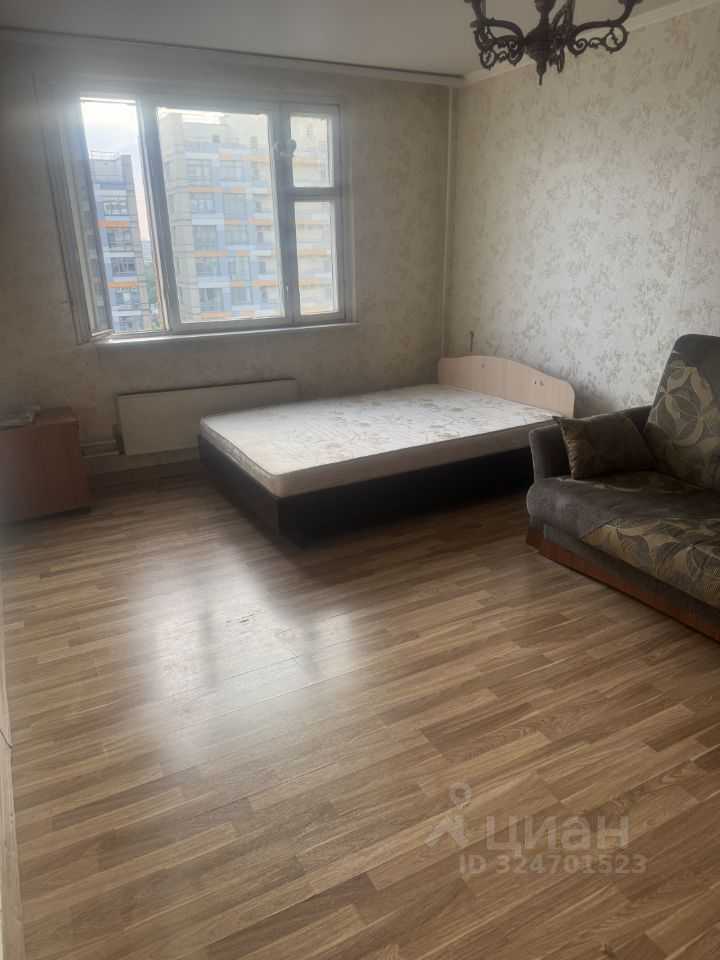 1-комнатная квартира, 37,8 м²
