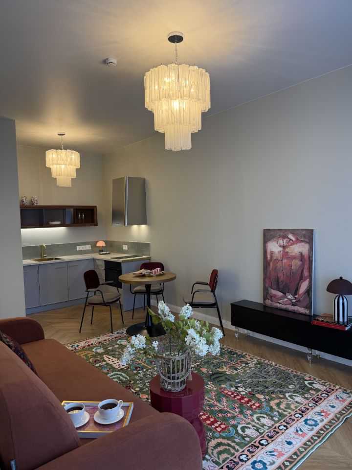 1-комнатная квартира, 46 м² — фотография 2