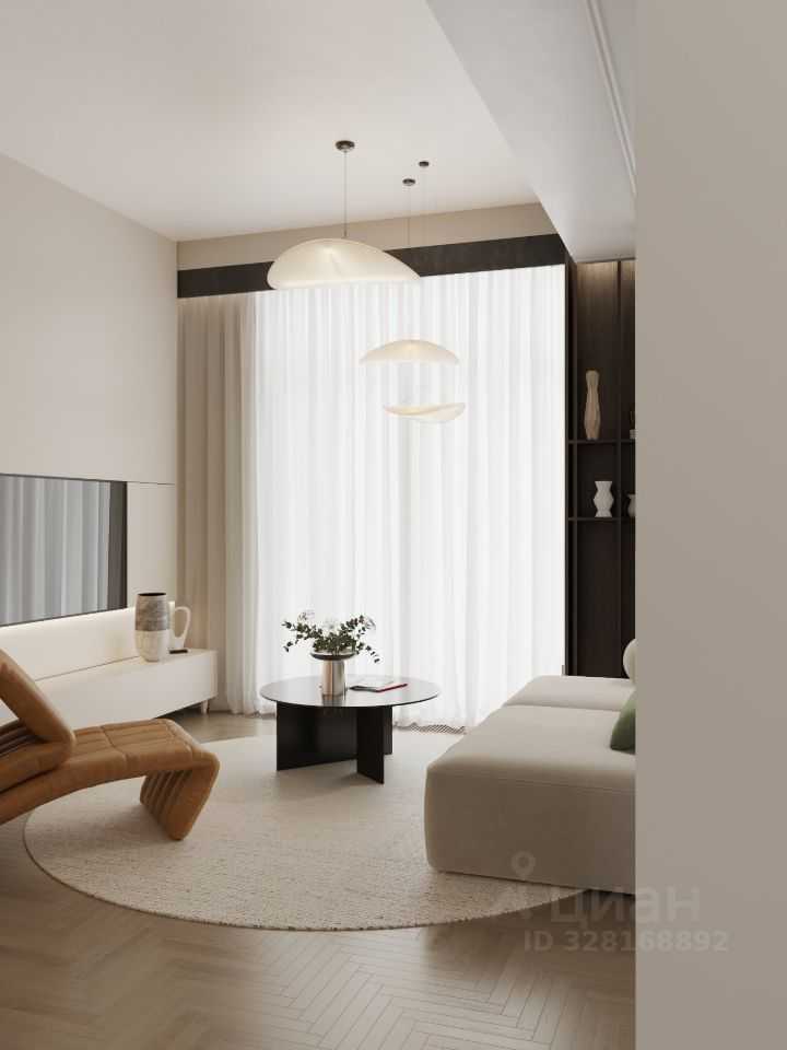 1-комнатная квартира, 38 м² — фотография 3