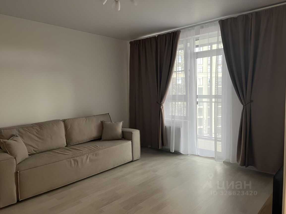 1-комнатная квартира, 42 м²