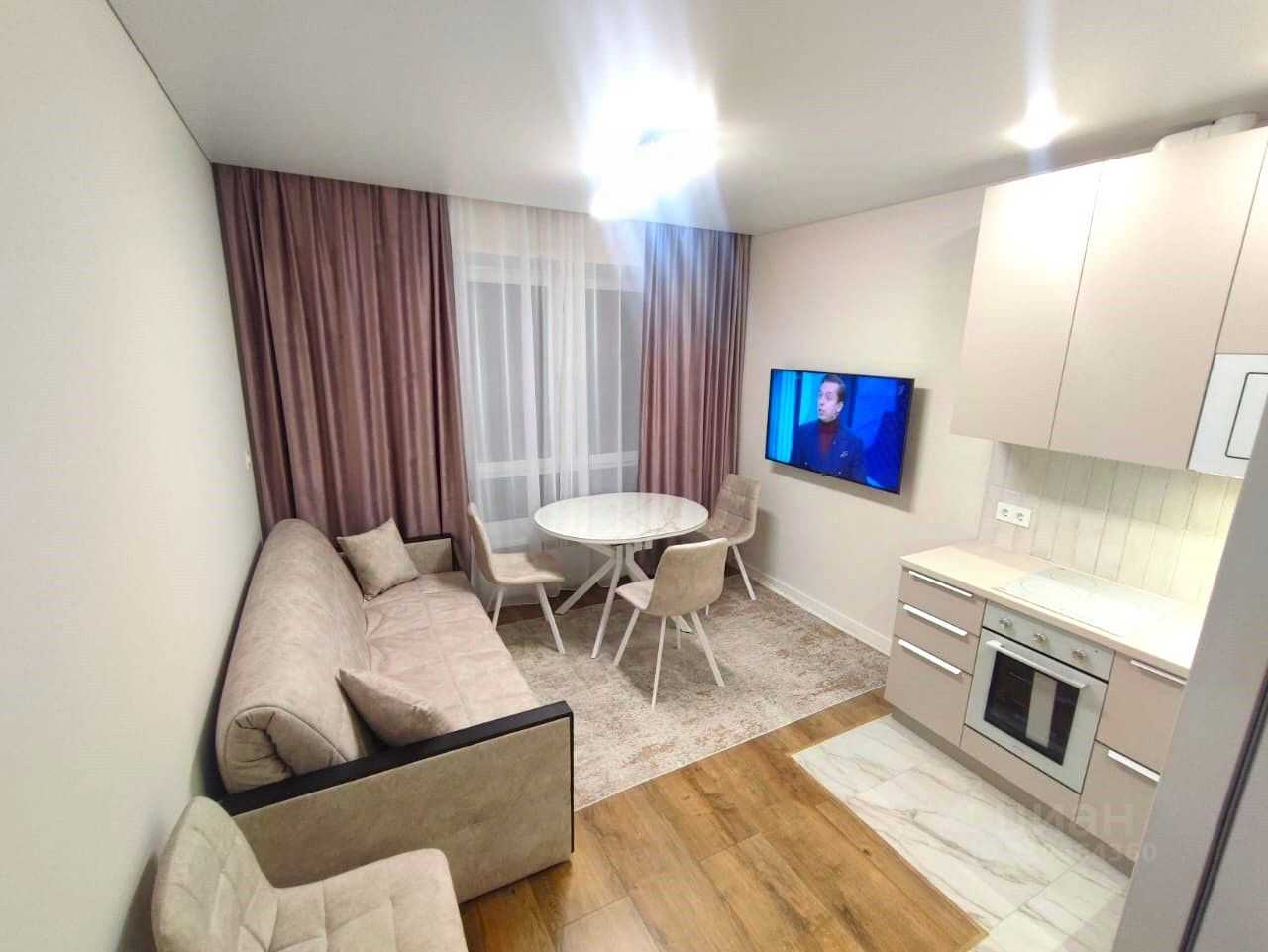 1-комнатная квартира, 44 м²