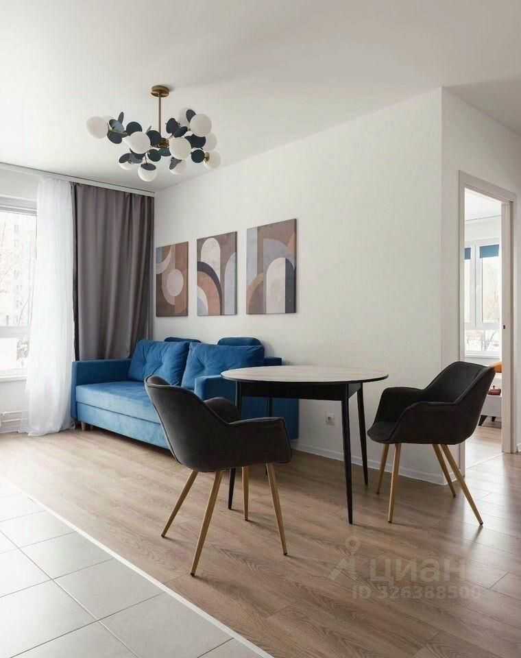 3-комнатная квартира, 55 м² — фотография 2
