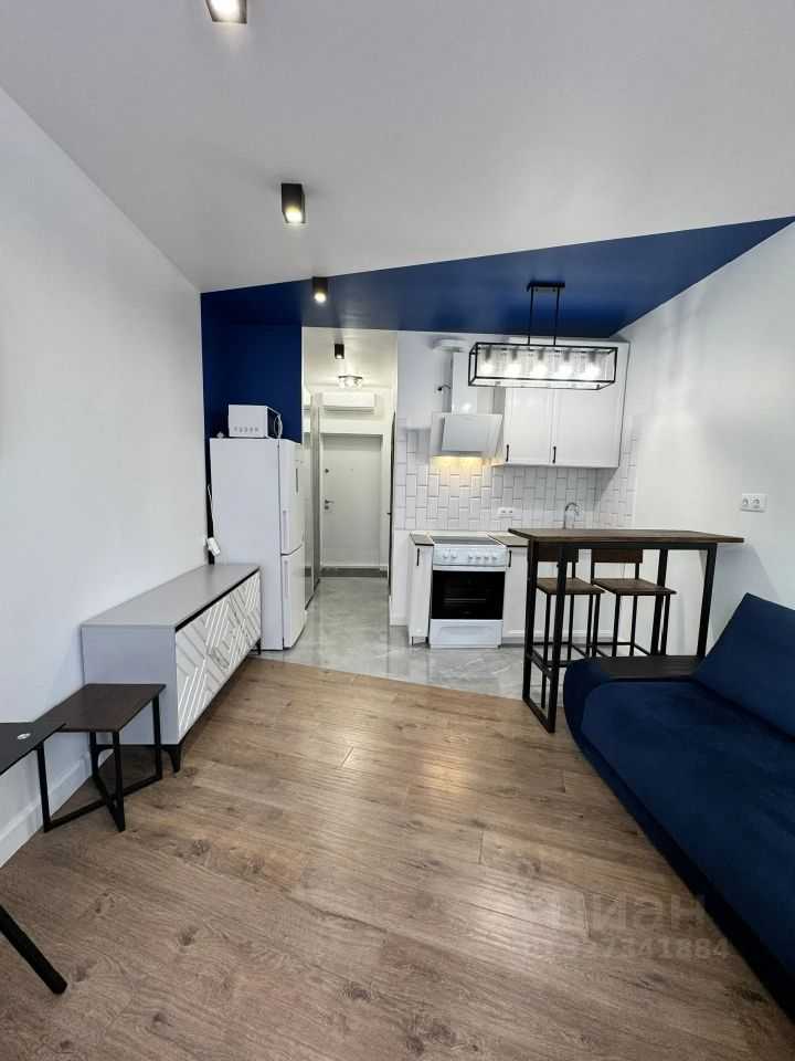1-комнатная квартира, 21,5 м²