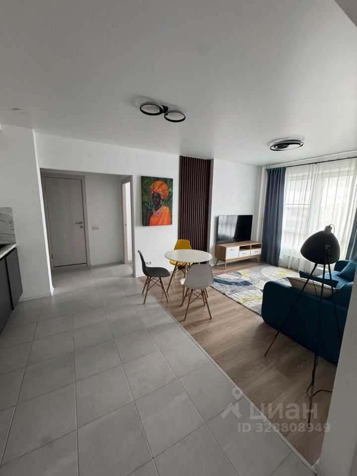 3-комнатная квартира, 56 м²