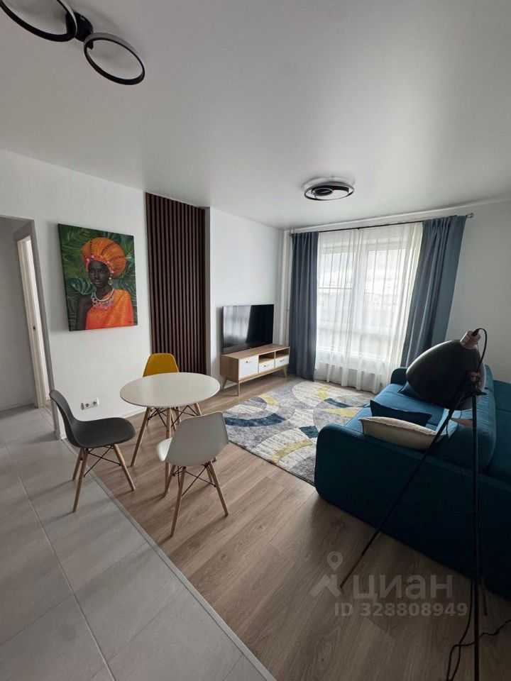 3-комнатная квартира, 56 м² — фотография 2